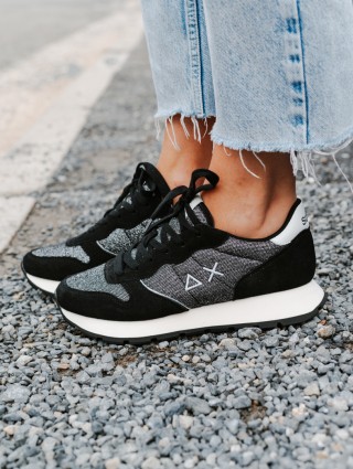 SUN68 Z45204 GLITTER BLACK