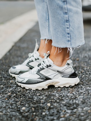 D.FRANKLIN TRACK SILVER/BLACK
