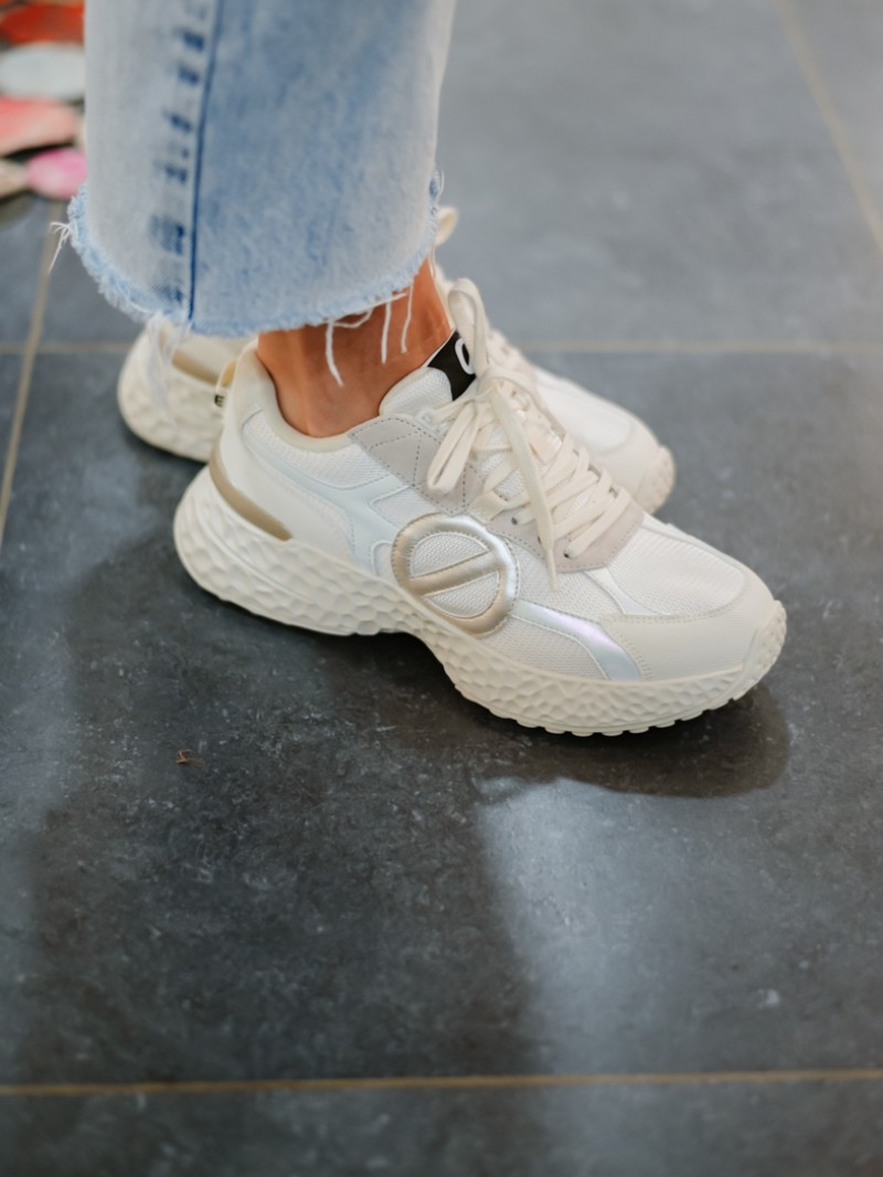 SNEAKERS NO NAME CARTER NUDE DOVE F.BLUE
