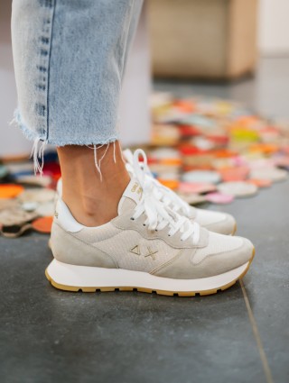 SUN68 ALLY GLITTER TEXTILE ORO