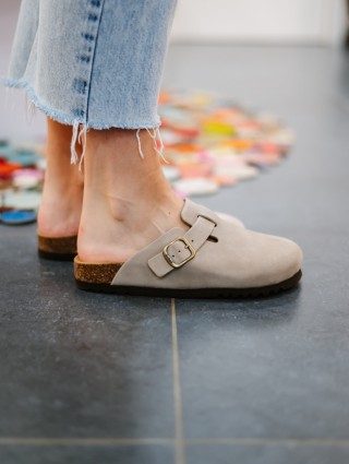 SCHOLL FAE DARK BEIGE