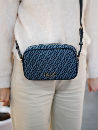 LIUJO S CAMERA CASE DRESS BLUE