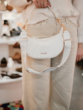 LIUJO ECS S HOBO CREAM