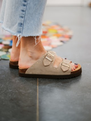 SCHOLL BEATRIZ BEIGE GOLD