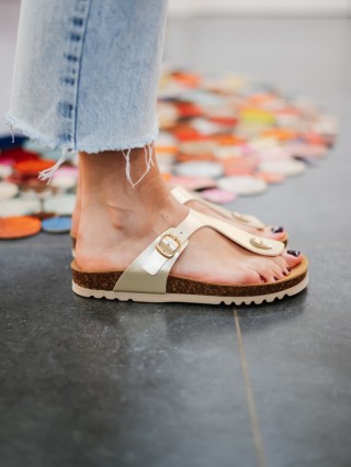 SCHOLL NICOLE LIGHT GOLD