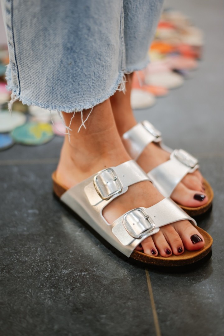 SCHOLL JOSEPHINE SILVER