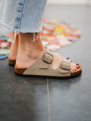 SCHOLL NOELLE DARK BEIGE