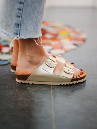 SCHOLL JOSEPHINE LIGHT GOLD