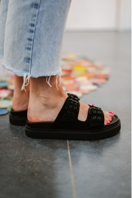 SCHMOOVE STELLA BUCKLE BLACK