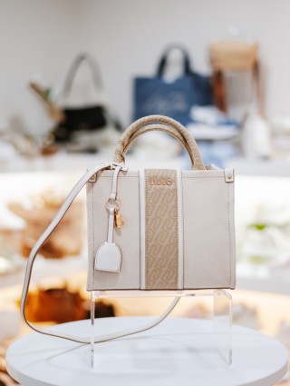 LIUJO S TOTE NEUTRO/CREAM...