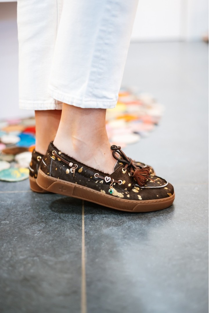 GIO+ MOKA48 COMBI CAVALLINO GOLD/BROWN