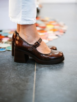 TAMARIS 22409 BROWN PATENT