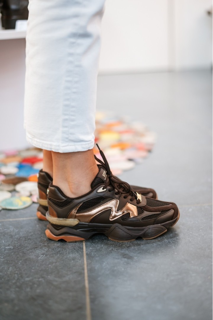 STEVE MADDEN SPEEDER CHOCOLATE BROWN