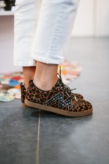 STEVE MADDEN DEGREE STUDS LEOPARD