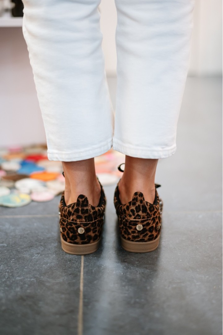 STEVE MADDEN DEGREE STUDS LEOPARD