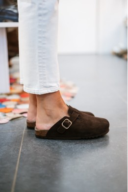 SCHOLL FAE NEW BROWN