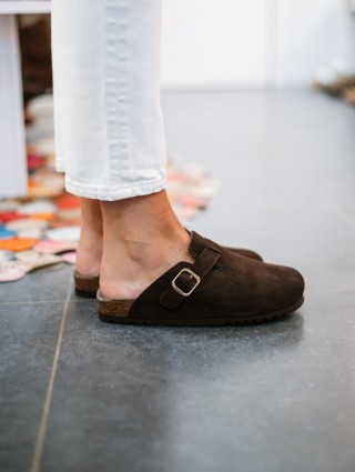 SCHOLL FAE NEW BROWN