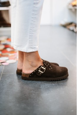 SCHOLL BEATRIZ CLOG BROWN