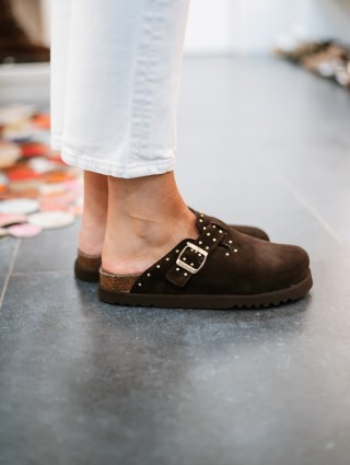 SCHOLL BEATRIZ CLOG BROWN
