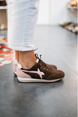 W6YZ SAMOA DARK BROWN PINK
