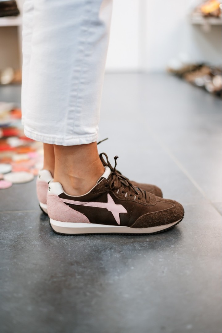 W6YZ SAMOA DARK BROWN PINK