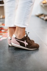 W6YZ SAMOA DARK BROWN PINK