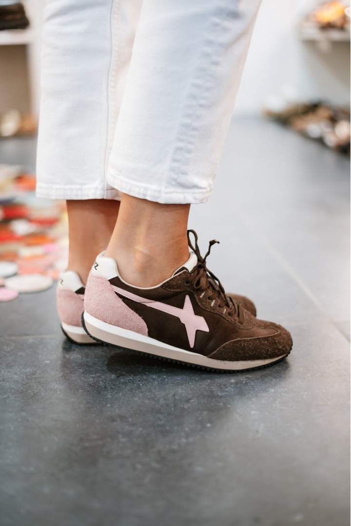 W6YZ SAMOA DARK BROWN PINK