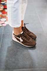 W6YZ SAMOA DARK BROWN PINK