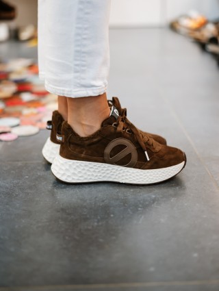 NO NAME JOGGER COCOON BROWN