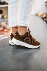 NO NAME CARTER JOGGER COCOON BROWN