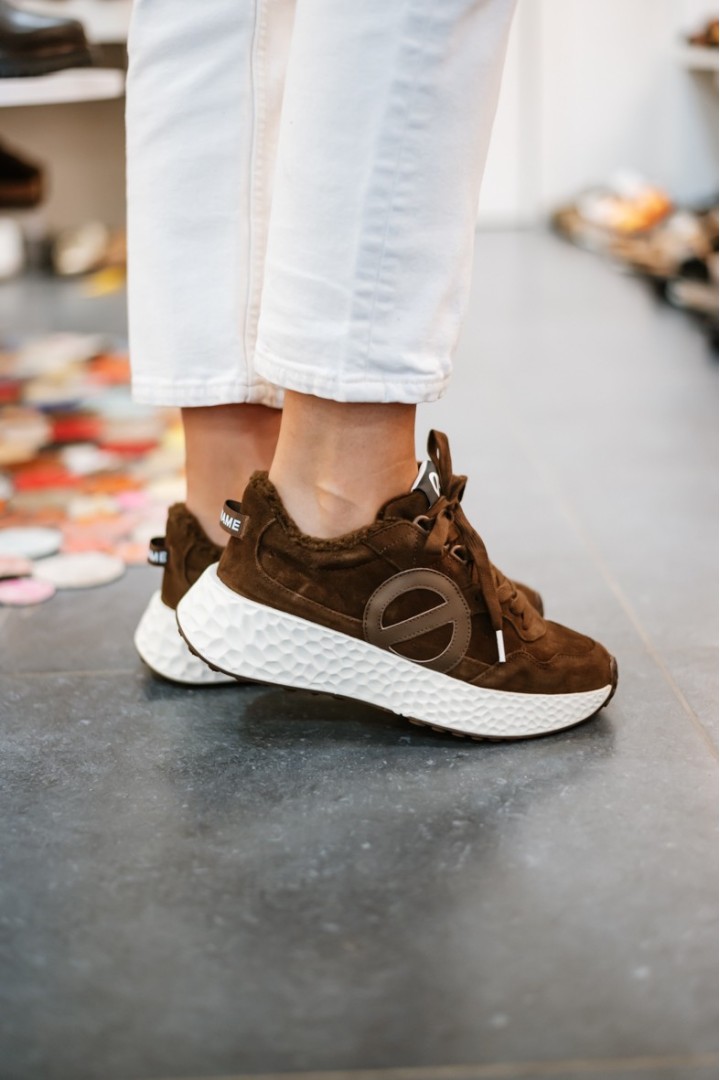 NO NAME CARTER JOGGER COCOON BROWN