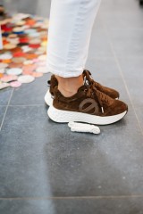 NO NAME CARTER JOGGER COCOON BROWN