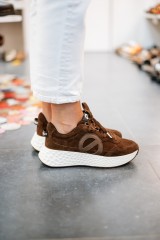NO NAME CARTER JOGGER BROWN
