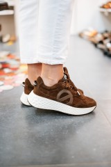 NO NAME CARTER JOGGER BROWN