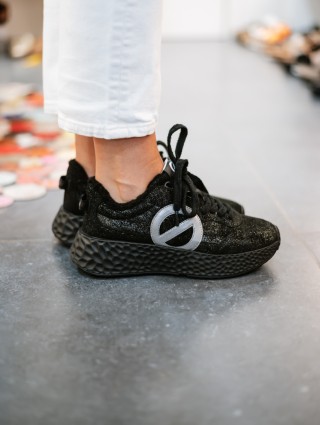NO NAME JOGGER COCOON BLACK