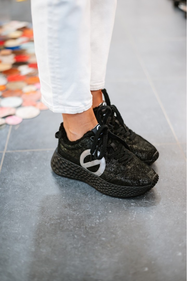 NO NAME CARTER JOGGER COCOON BLACK