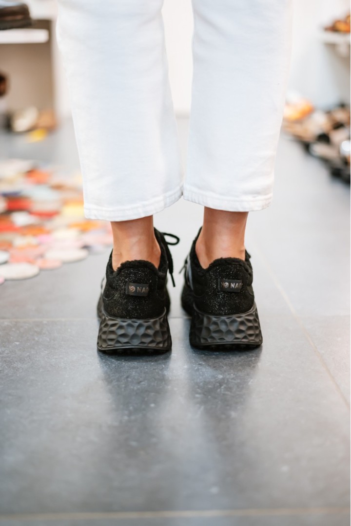 NO NAME CARTER JOGGER COCOON BLACK