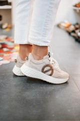 NO NAME CARTER JOGGER COCOON NUDE/DOVE