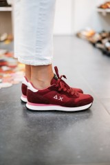 SUN68 Z46201 ALLY SOLID BORDEAUX