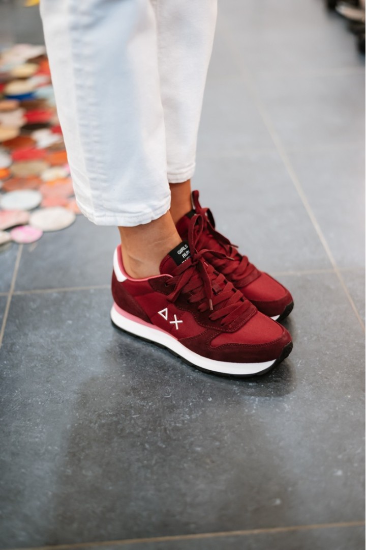 SUN68 Z46201 ALLY SOLID BORDEAUX