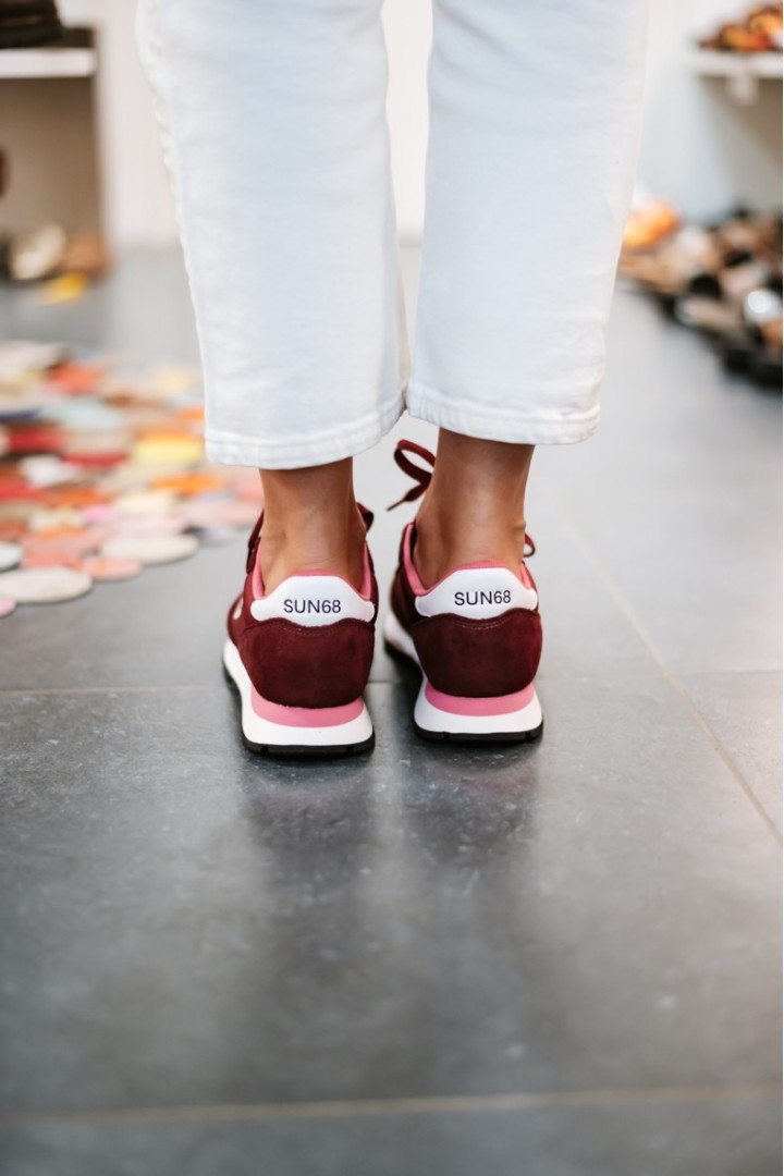 SUN68 Z46201 ALLY SOLID BORDEAUX
