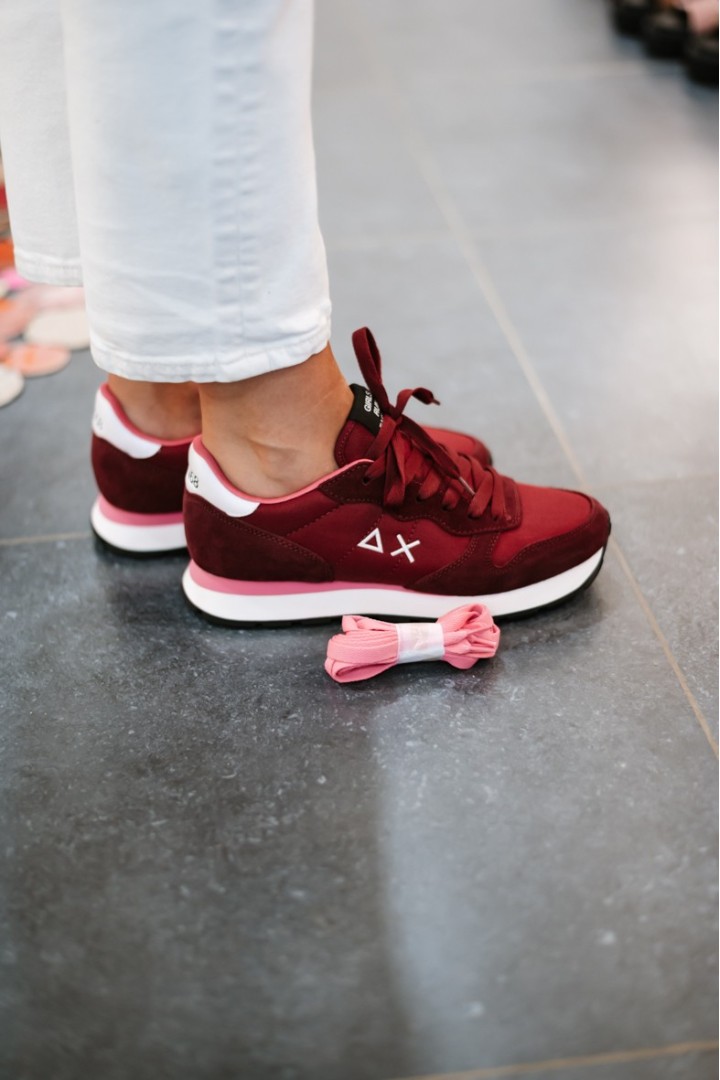 SUN68 Z46201 ALLY SOLID BORDEAUX