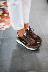 SUN68 Z46204 ALLY GLITTER MARRONE
