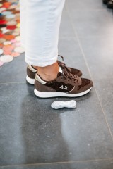 SUN68 Z46204 ALLY GLITTER MARRONE