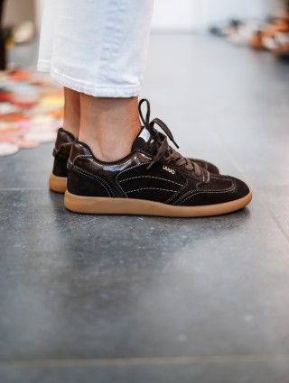 LIUJO CONNOR SNEAKER COW MOKA