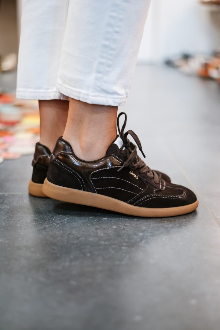 LIUJO CONNOR SNEAKER COW MOKA