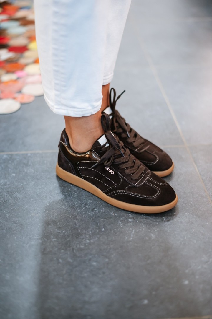 LIUJO CONNOR SNEAKER COW MOKA