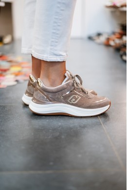 LIUJO STARDUST SNEAKER COW SUEDE/MIR