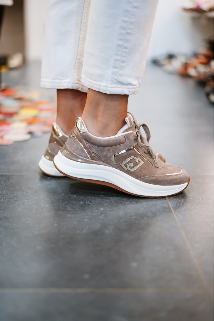 LIUJO STARDUST SNEAKER COW SUEDE/MIR