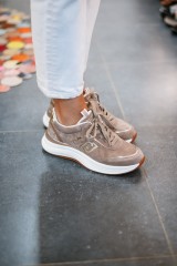 LIUJO STARDUST SNEAKER COW SUEDE/MIR